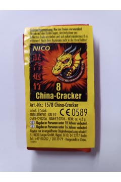 China-Cracker   8 Stück